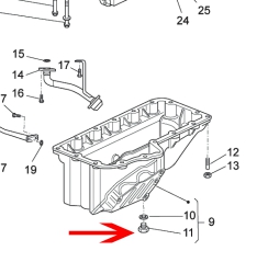 Oil drain screw Porter